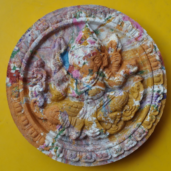 พระพิฆเนศกรมศิลปากรปี 2550 เนื้อผงว่านเนือ้หินครก