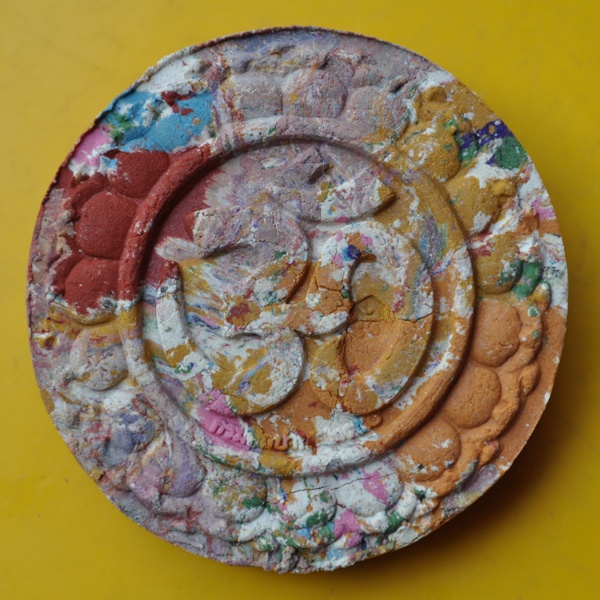 พระพิฆเนศกรมศิลปากรปี 2550 เนื้อผงว่านเนือ้หินครก