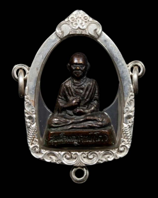 รูปหล่ออุดกริ่งสมเด็จพุฒาจารย์โต วัดปากน้ำโพเหนือ ปี15 หลวงพ่อพรหมปลุกเสก  3600