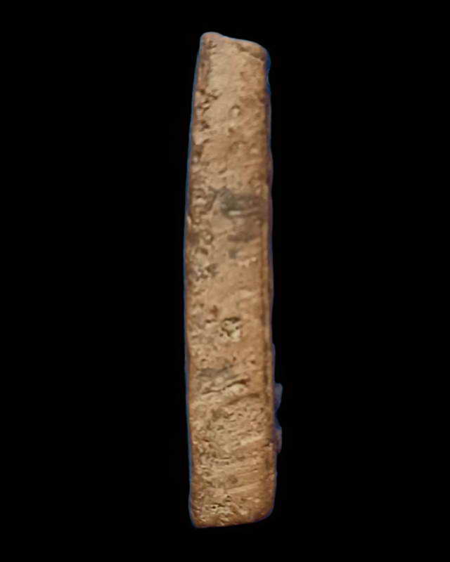 พระสมเด็จเนื้อดินเผา พิมพ์ข้างอุ (กิ่งไผ่) หลวงพ่อเงิน กรุวัดบางคลาน  6500