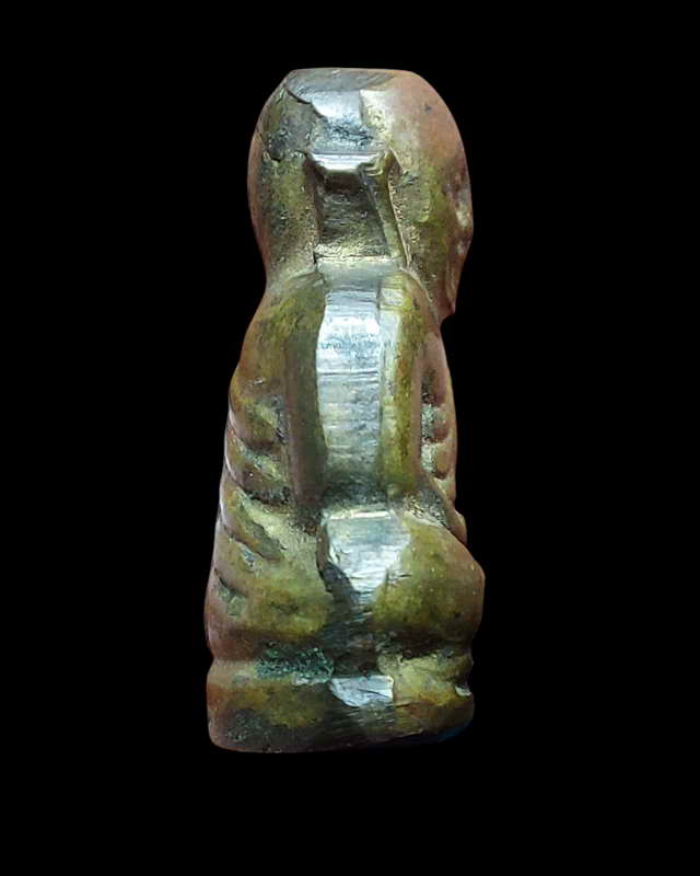 หลวงพ่อเงิน ออกวัดบึงนาราง จ.พิจิตร ปี 2515 บล้อคจมูกแตก นิยมเนื้อทองเหลือง อุดกริ่งใต้ฐาน4500 