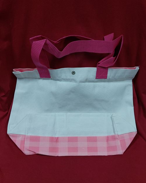 (ปิด49-) กระเป๋าผ้าหูหิ้ว กว้าง13.5xสูง10นิ้ว GSB CREDIT CARD (สภาพไม่ได้ใช้)