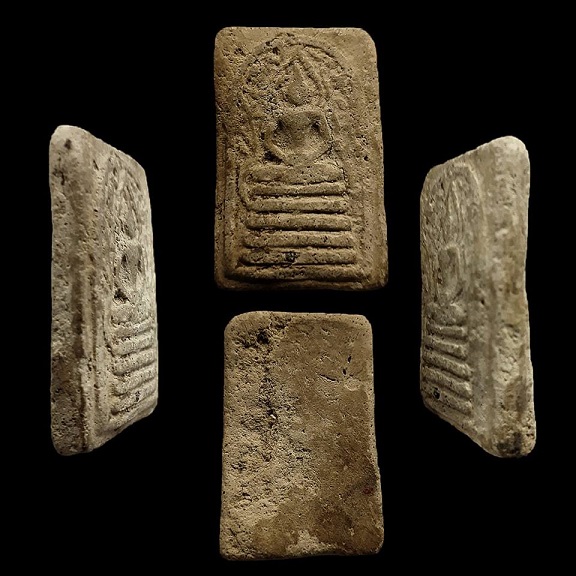 พระพิมพ์ประภามณฑล รุ่นแรก หลวงพ่อรวย วัดตะโก ปี 2498