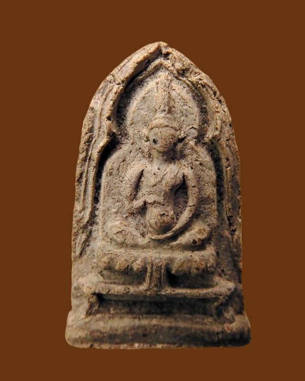 พระพิมพ์จกบาตร หลังยันต์ หลวงพ่อฑูรย์ วัดโพธิ์นิมิตร