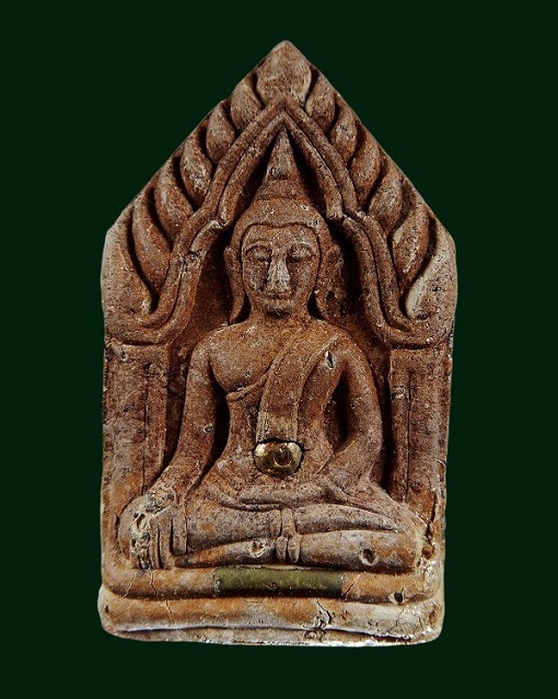 พระขุนแผน 8รอบ เนื้อชานหมาก หลวงปู่ทิม วัดพระขาว ปี52 ฝังตะกรุดและเม็ดกริ่ง