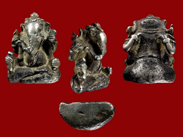 พระพิฆเนศ เนื้อสัมฤทธิ์เงิน