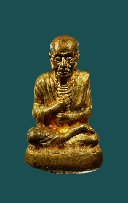 รูปหล่อโบราณสมเด็จโต พรหมรังสี เบ้าทุบรุ่นแรกวัดสุทัศน์ 2539