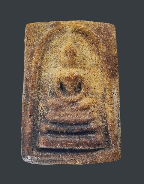 สมเด็จขาโต๊ะอกใหญ่หลังเรียบ หลวงพ่อกวย วัดโฆสิตาราม