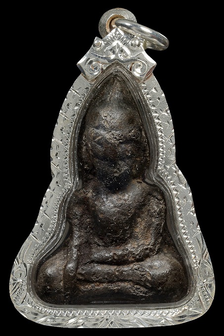 พระนางตระกวน เนื้อชินเงิน กรุวัดมหาธาตุ จ.สุโขทัย