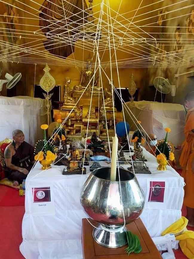 พระบูชา ขนาด 4.5 นิ้ว แร่ผสมเหล็กน้ำพี้ รุ่น หมุนพันล้าน ออกปี2564 วัดบ้านจาน