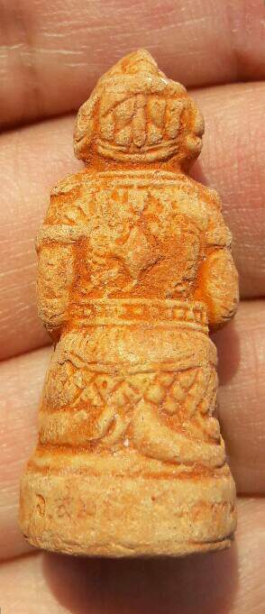 หนุมานอุ้มดวง หลวงพ่อคง วัดบางกะพ้อม เนื้อดินเผา ใต้ฐานฝังตะกรุดมหาปราบ จ.สมุทรสงคราม ปี 49 เคาะเดีย