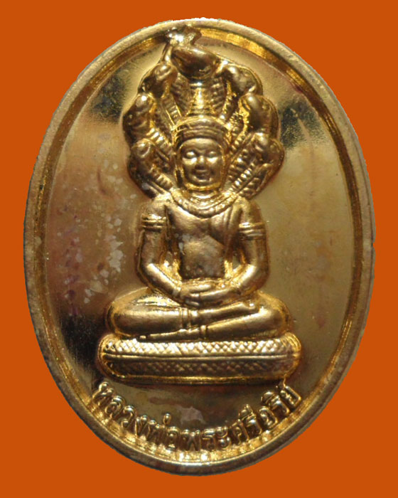 *** จ.หนองคาย *** เหรียญหลวงพ่อพระศรีอริย์ วัดมฤคทายวัน(ดงแขม) ปี๒๕๔๗