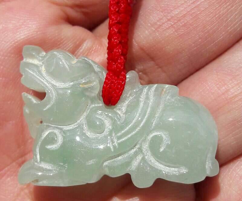 ปี่เซี๊ยะ เนื้อหยกแท้ เคาะเดียว    