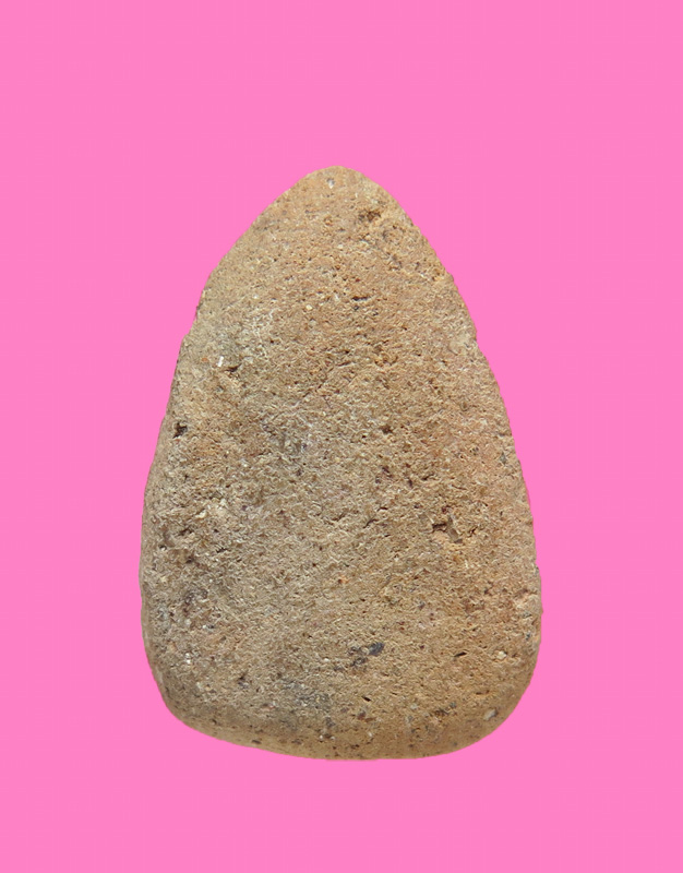 พระเม็ดบัว ซุ้มขีด เนื้อดิน ไม่ทราบวัด