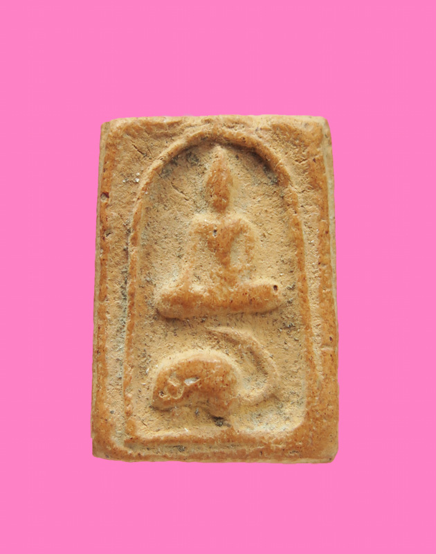 สมเด็จพิมพ์คะแนน ขี่หนู เนื้อดิน วัดโคกเจ็ดลูก สุพรรณ