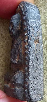 *พิมพ์รูปเหมือนสมเด็จฯโต ข้างเม็ด เนื้อผงใบลาน หลวงปู่นาค วัดระฆังฯ ปี๒๔๙๕*