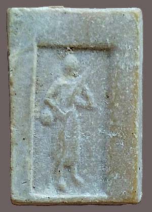 *พิมพ์คะแนนหลังพระสิวลี (บล็อควัด) ปี๒๕๑๕ เนื้อผงน้ำมัน หลวงพ่อกวย วัดโฆสิตาราม ชัยนาท*