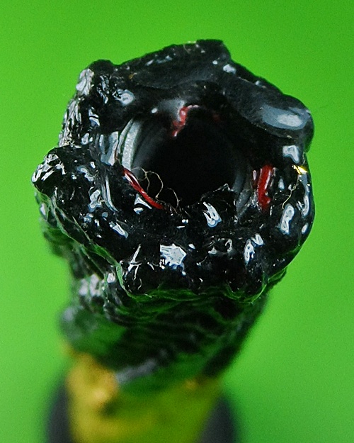 ตะกรุดดำแดงหลวงพ่อจำลอง วัดเจดีย์แดง อยุธยา .352.