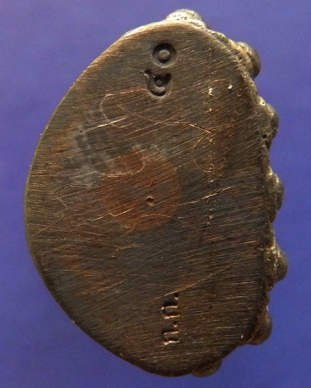 สร้างน้อย หายาก...กริ่งอุปคุต หลวงปู่คำบุ วัดกุดชมภู กรรมการเนื้อนวะ ตอกโค้ด-เลข 40 มีจาร+กล่องเดิม