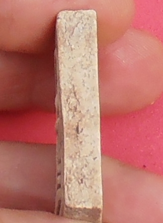 พระสมเด็จหลวงปู่นาค วัดระฆัง พิมพ์เทวดา 3 ชั้น อกร่อง ฝังตะกรุด