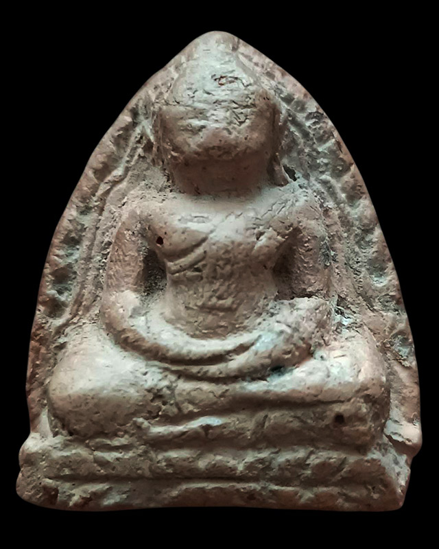 หลวงพ่อโต กรุบางกะทิง พิมพ์สมาธิ ล่ำลึก พร้อมใบประกาศ