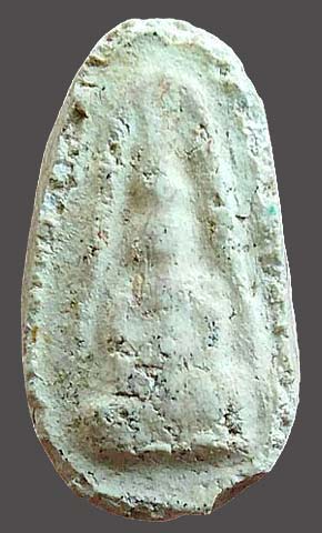 เม็ดบัว พระครูสอน วัดมักกะสัน กทม. เนื้อผงผสมว่านสบู่เลือด