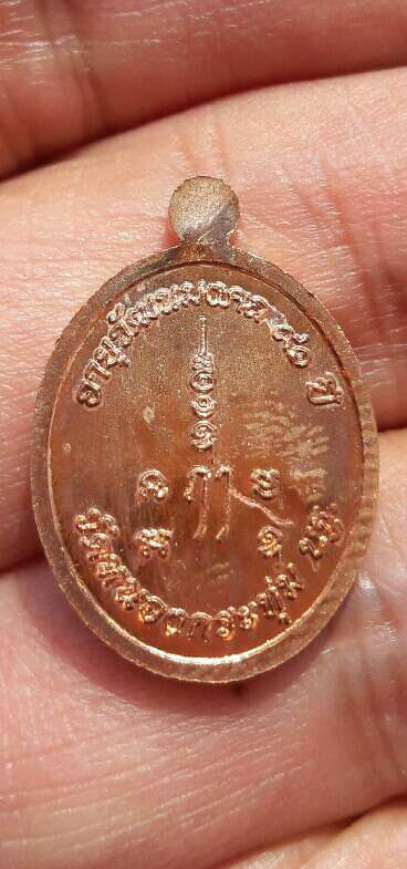 เหรียญเม็ดแตง หลวงปู่ปั่น วัดหนองกระทุ่ม ไตรมาส ๖๒ เนื้อทองแดง จ.นครปฐม พร้อมกล่องเดิม เคาะเดียว(13)