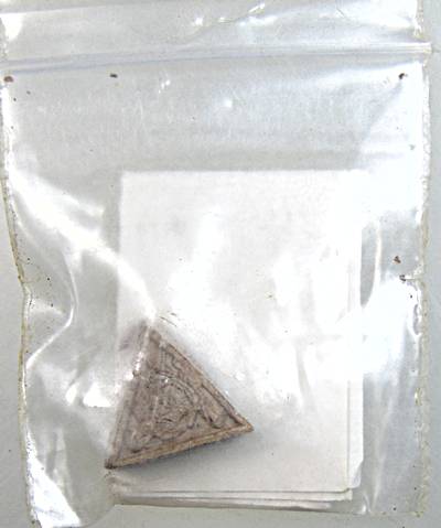 พระรูปเหมือนเนื้อดินองค์เล็ก หลวงพ่อชื้น วัดญาณเสน อยุธยา