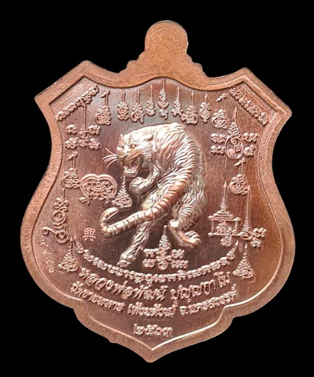 เคาะแรกแดง..พยัคฆ์เจ้าพระยา ๒๕๖๓..ทองแดงมันปูลงยา # ๑๒๓๒..ล.พ.พัฒน์ วัดห้วยด้วน นครสวรรค์ / ส่ง ems