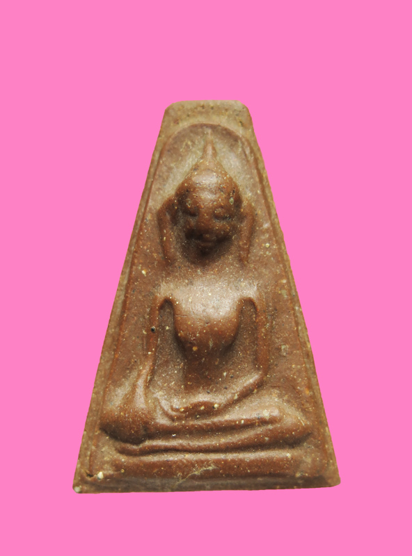 พระผงสุพรรณ เนื้อผงน้ำมันต้องตาตรึง พิมพ์ใหญ่จัง (สูงประมาณ 2 นิ้ว) 