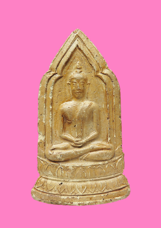 พระพุทธหลวงพ่อเฮง วัดบ้านขอม เนื้อดิน ปี 2500 จ.สมุทรสงคราม..พระสวย