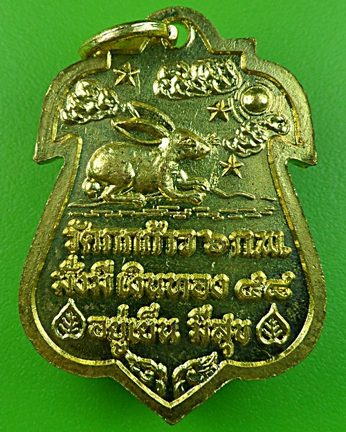 เหรียญลูกท้อหลวงพ่อปัญญา วัดกกกว้าว นครสวรรค์ .1461.