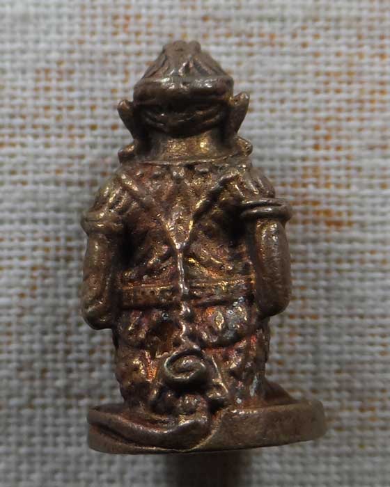 รูปหล่อหนุมาน ขุนกระบี่ (รุ่นพิเศษ) ไหว้ครูหลวงพ่อเปิ่น วัดบางพระ ปี๒๕๕๓