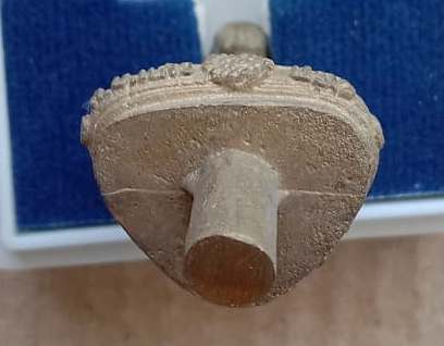 รูปหล่อโบราณเหวี่ยงมือ ไม่ตัดเดือย (พิเศษ เดือยยาว) หลวงปู่แผ้ว ปวโร จ นครปฐม ปี2554+กล่อง