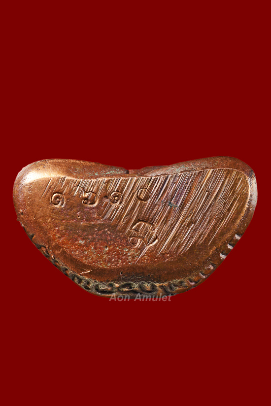 พระปิดตาเนื้อสำริด รุ่น 63 พรรษา หลวงปู่บัว ถามโก วัดศรีบุรพาราม พ.ศ.2555