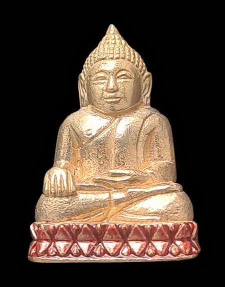 เคาะแรกแดง..กริ่งเล็ก ลพ.สำเร็จศักดิ์สิทธิ์ ๒๕๖๔..ขันลงหินลงยาฐานแดง # ๖๑๕..วัดตลิ่งชัน สระบุรี