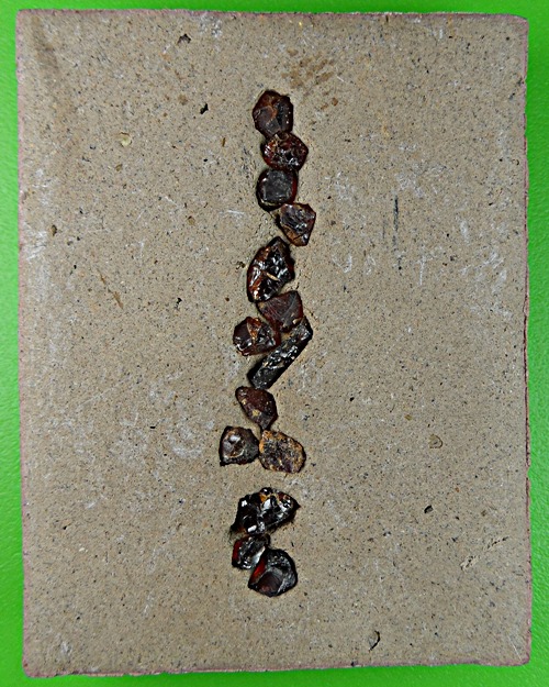 พระผงสาริกาครูบากฤษณะ สำนักสงฆ์เวฬุวัน โคราช .1563.