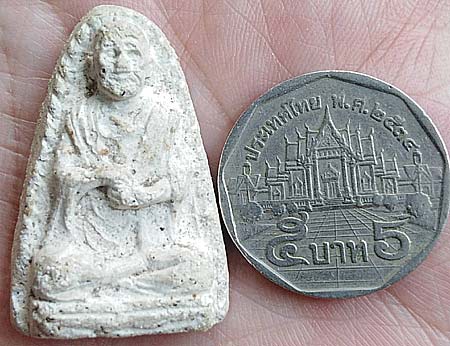 *พระผงวัดประสาทบุญญาวาส กทม.ปี๒๕๐๖ พิมพ์รูปเหมือนสมเด็จฯ(โต) เนื้อขาว*