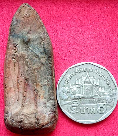 *พิมพ์ลีลา เนื้อดินเผา ปี๒๔๗๐ หลวงปู่ยิ้ม วัดเจ้าเจ็ดใน อยุธยา*