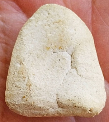 *พระผงวัดประสาทบุญญาวาส กทม. ปี๒๕๐๖ พิมพ์พระสังกัจจายน์แจกฟรี ไม่มีรู เนื้อขาว*