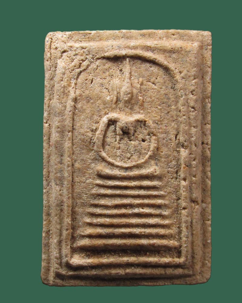 สมเด็จวัดยวด ผสมผงอิทธิเจกรุวัดสัมฤทธิ์ พิมพ์วัดเกศไชโย หลังตรายาง ปี38