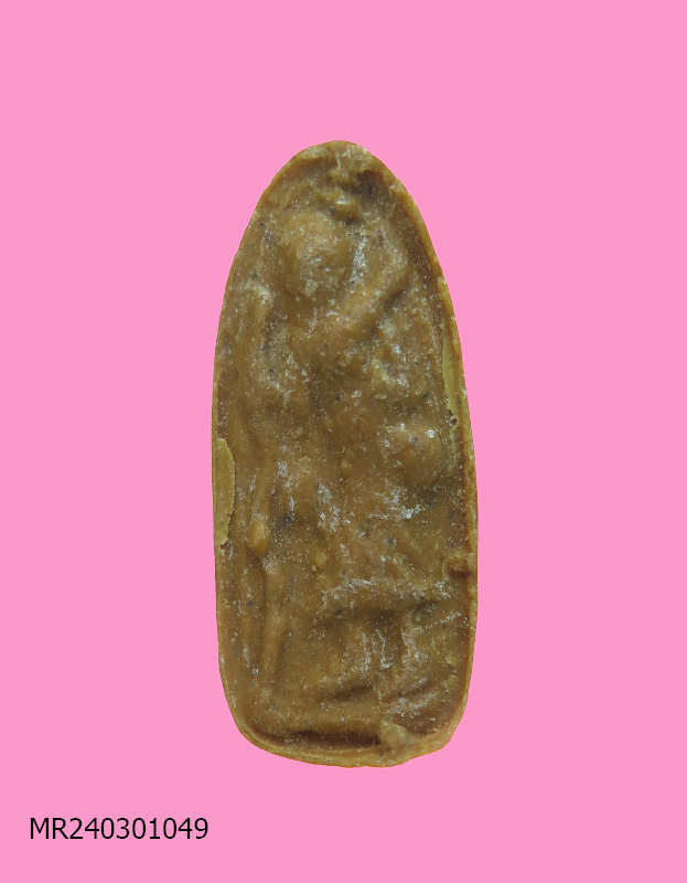 พระสิวลี เนื้อผงน้ำมัน หลังภาษาจีน