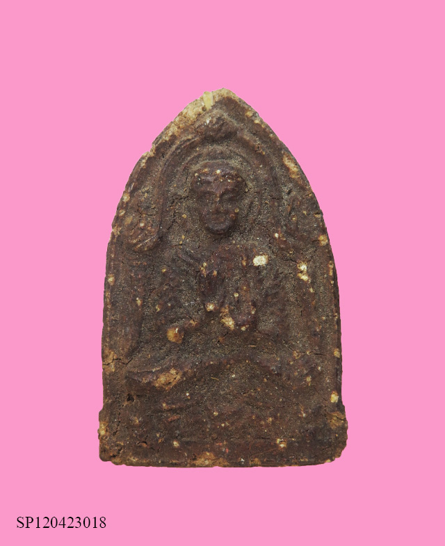 พระพุทธโคดม เนื้อผงว่าน หลังยันต์