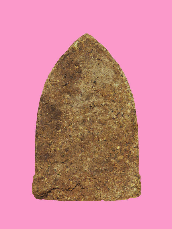 พระพุทธโคดม เนื้อผงว่าน หลังยันต์