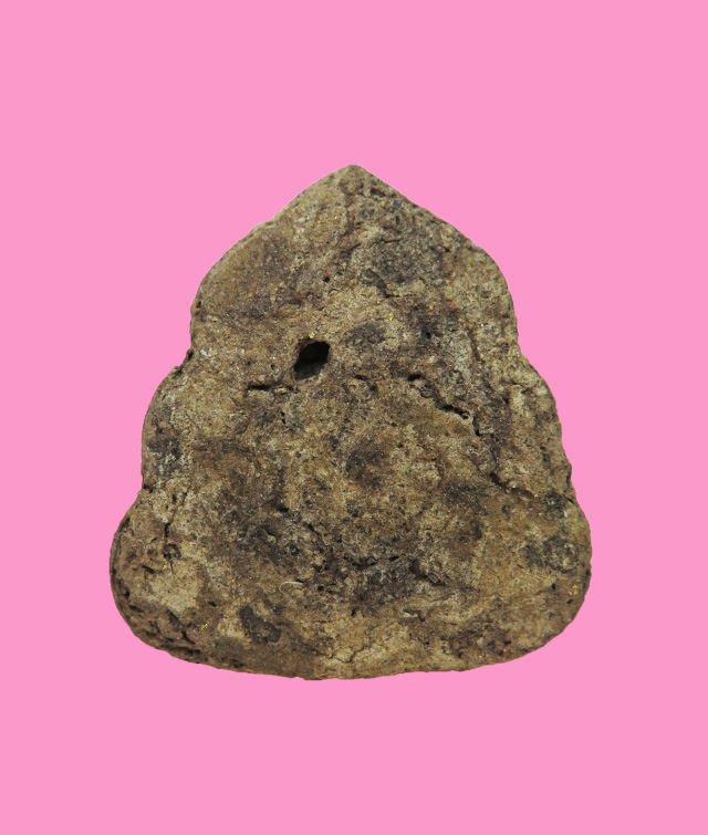 พระปิดตา ซุ้มกระจัง เนื้อผงว่าน ปิดทอง