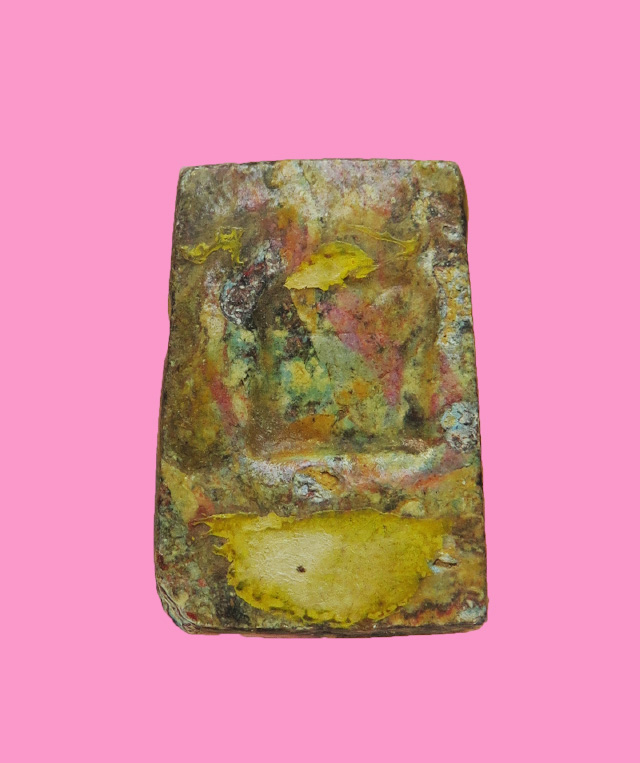 สมเด็จพิมพ์คะแนน เนื้อลาย หลวงปู่บัว วัดบางเป้ง ชลบุรี