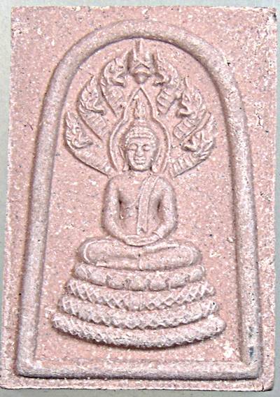 พระนาคปรกท่านเจ้าคุณนรฯ ยุคหลัง เนื้อกระเบื้องหลังคาโบสถ์