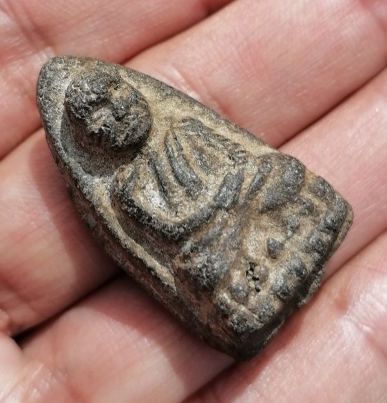 หลวงปู่ทวดเนื้อว่าน​ พิมพ์ใหญ่ วัดเขาอ้อ จ.พัทลุง จัดสร้างปี พ.ศ.2505​ เคาะเดียว     