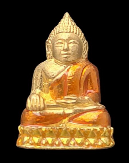 เคาะแรกแดง..กริ่งเล็ก ลพ.สำเร็จศักดิ์สิทธิ์ ๒๕๖๔..สัมฤทธิ์ลงยาฐานสีเหลือง # ๑๘๔..วัดตลิ่งชัน สระบุรี