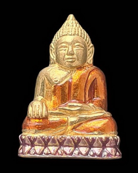 เคาะแรกแดง..กริ่งเล็ก ลพ.สำเร็จศักดิ์สิทธิ์ ๒๕๖๔..สัมฤทธิ์ลงยาฐานสีม่วง # ๕๕๖..วัดตลิ่งชัน สระบุรี